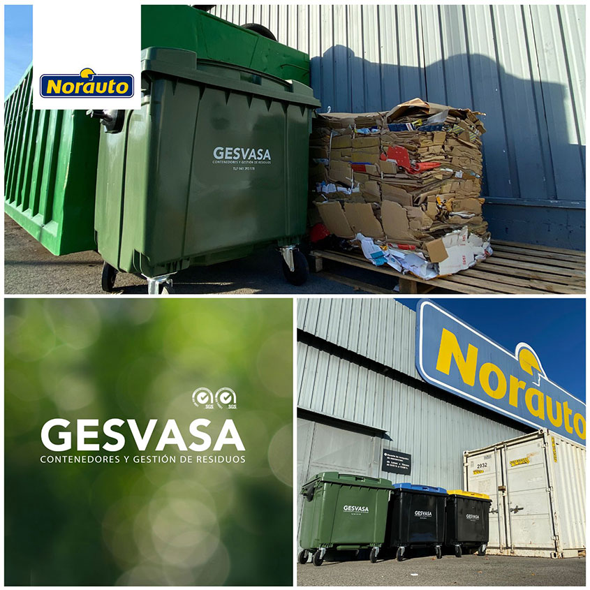 Imagen NORAUTO nuevo cliente de GESVASA reciclaje en La Rioja