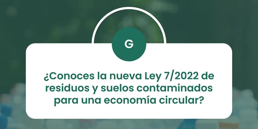 Imagen Nueva Ley 7/2022 residuos