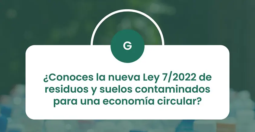 Imagen Nueva Ley 7/2022 residuos